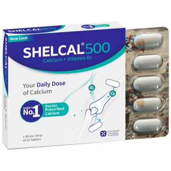 Shelcal 500 Tablet- 15