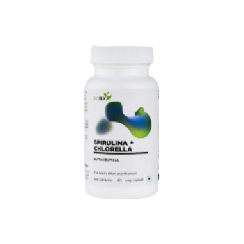 Biotex spirulina chlorella 60s