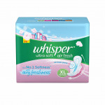 Whisper Ultra Soft Air fresh  XL-50 Pads