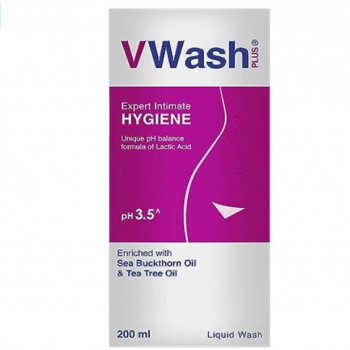 VWash Plus Expert Intimate Hygiene Wash- 200 ml
